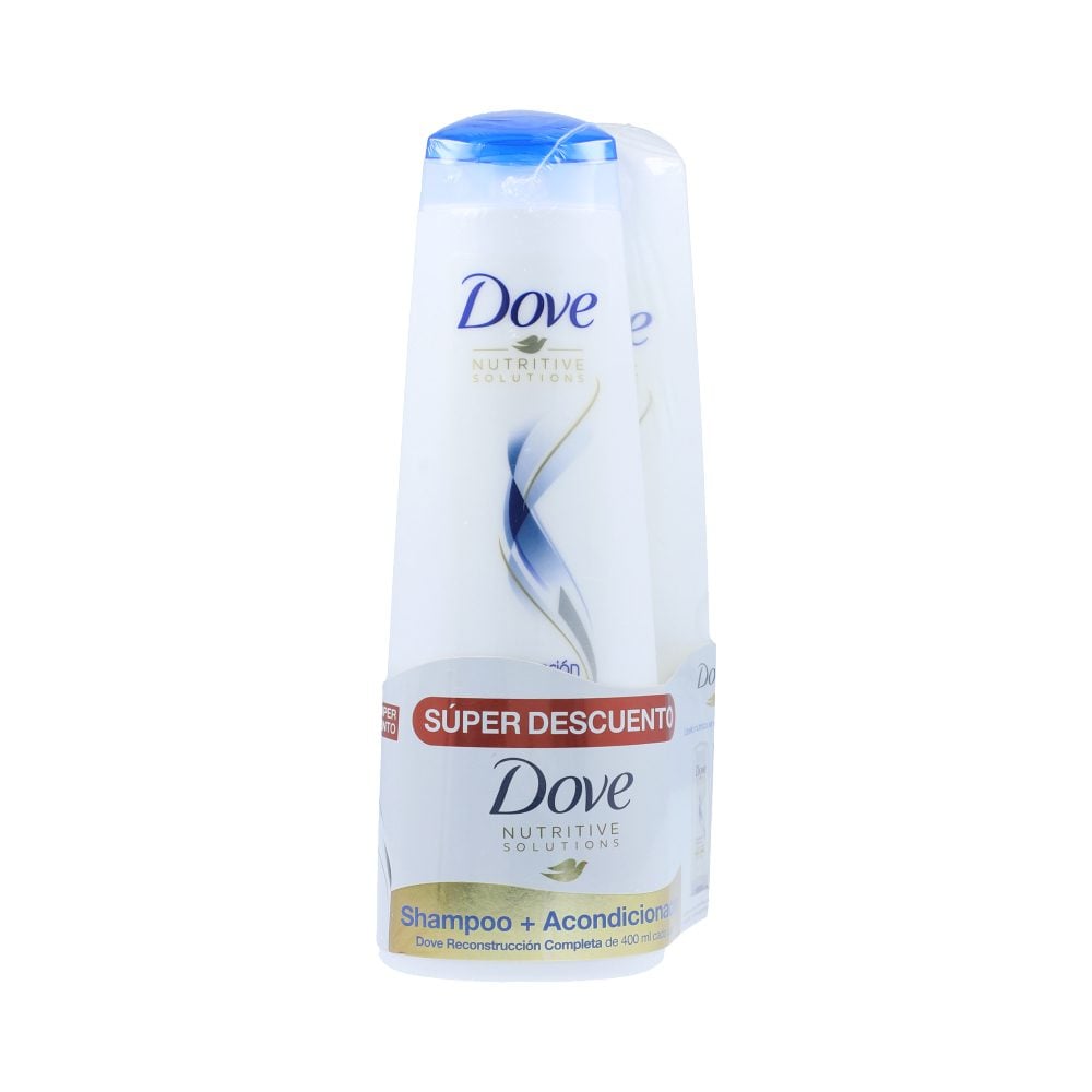 Precio Especial Shampoo Y Acondicionador Dove Paquete X 1