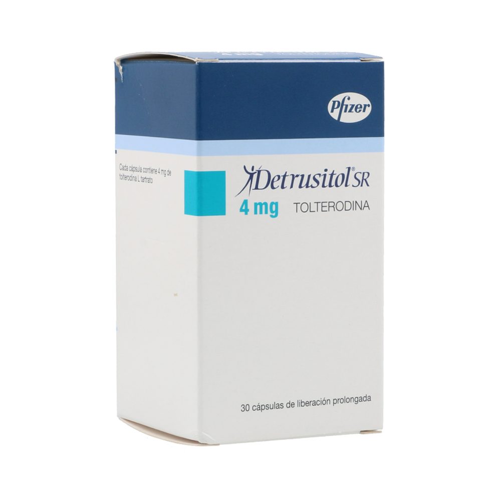 Detrusitol SR Cápsula Liberación Prolongada 4Mg Frasco X 30 Cápsulas ...