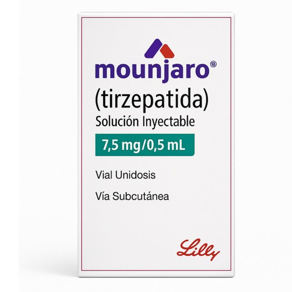 Mounjaro 7.5Mg/0.5Ml(15Mg/Ml) Sol Iny Caj X 1Vialx0.5Ml