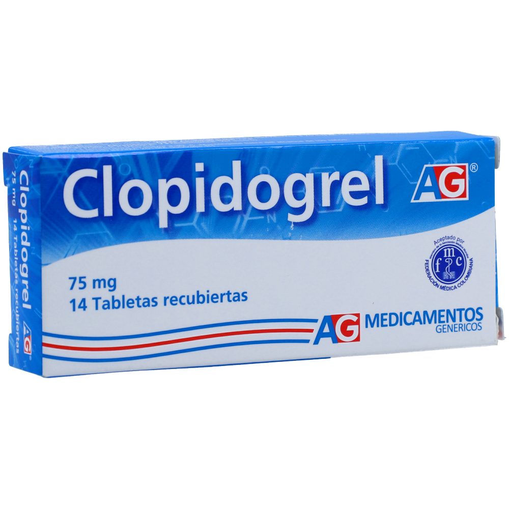 Clopidogrel Tabletas Recubiertas 75Mg Caja X 14 Los expertos en