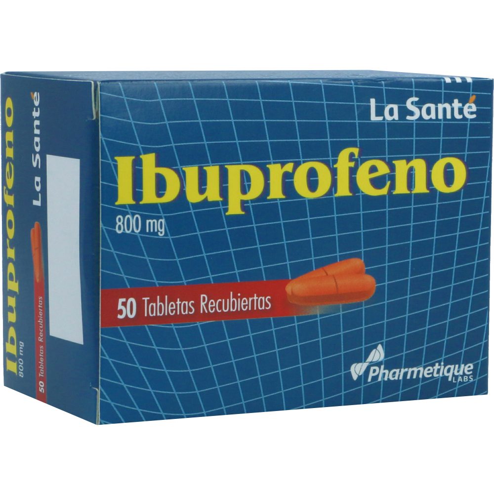 Ibuprofeno Tabletas Recubiertas 800Mg Blister X 10