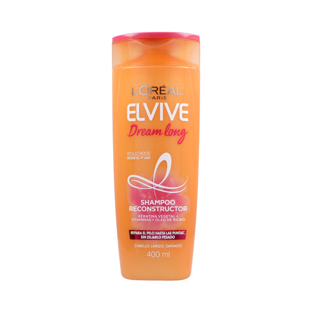ELVIVE DREAM LONG SHAMPOO RECONSTRUCTOR (L'ORÉAL PARIS) Frasco X 400mL
