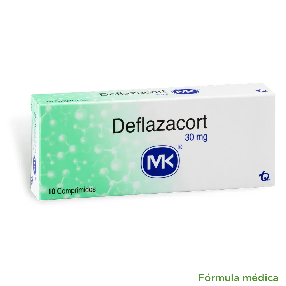 Ki Deflazacort 30mg Tabletas Caja X 10 Mk Ki Deflazacort 30mg Tabletas Caja X 10 Mk
