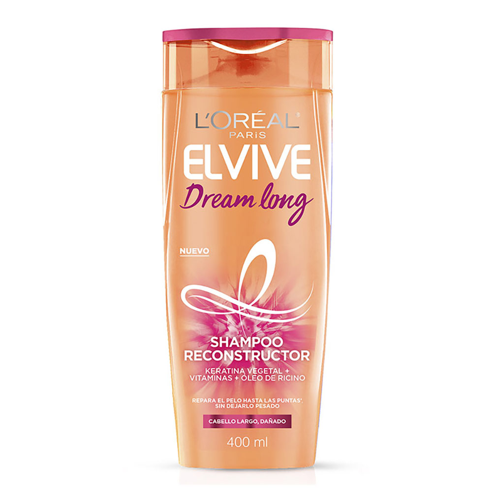 ELVIVE DREAM LONG SHAMPOO RECONSTRUCTOR (L'ORÉAL PARIS) Frasco X 400mL
