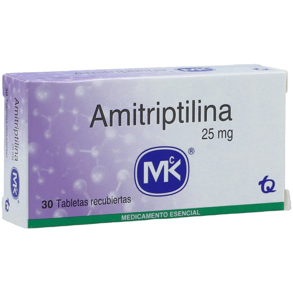 Amitriptilina Mk 25Mg Caja X 30 Tabletas