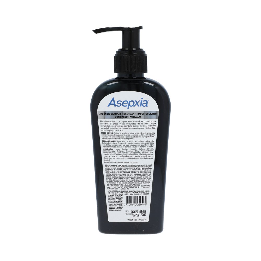 jabón asepxia carbón opiniones