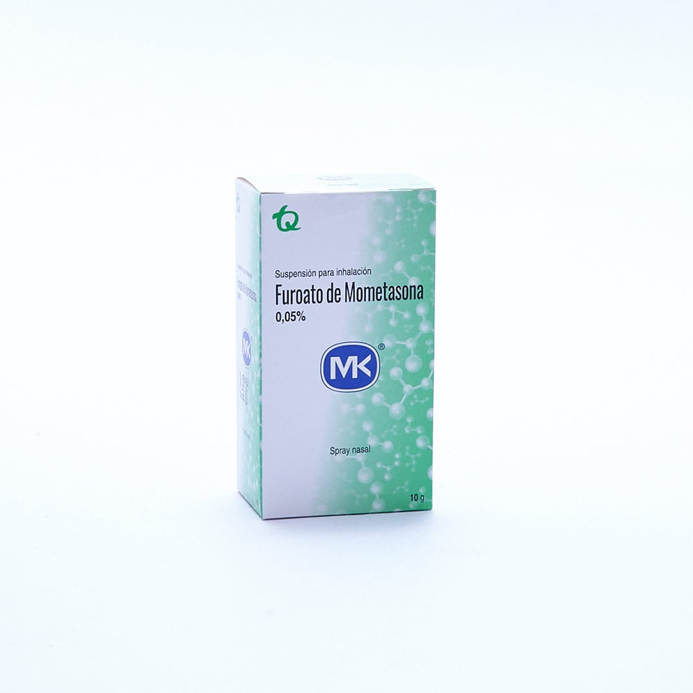Furoato Mometasona 0.05 Suspensión Nasal Frasco X 10g X 100 Dosis Los expertos en ahorro Cruz Furoato Mometasona 0.05 Suspensión Nasal Frasco X 10g X 100 Dosis Los expertos en ahorro Cruz