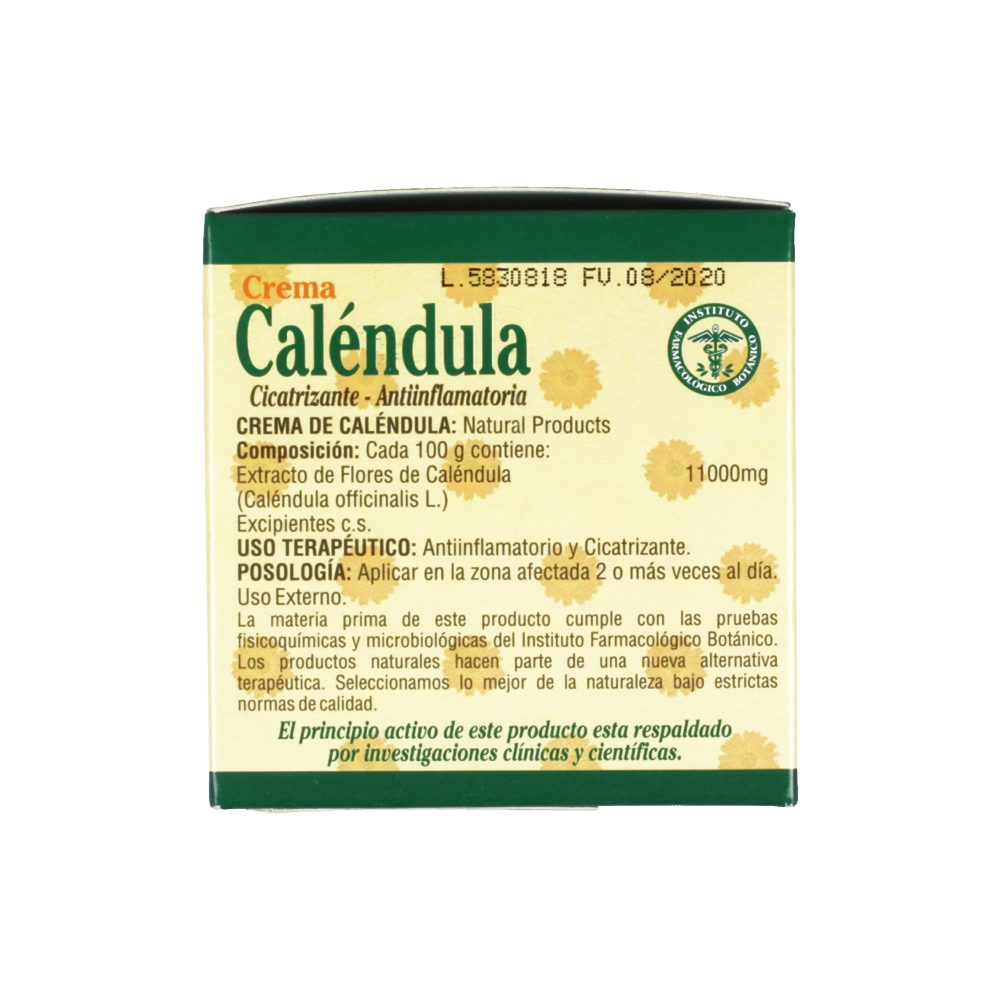 Crema De Caléndula Cicatrizante - Antiinflamatoria Pote X 60Gr | Los  expertos en ahorro Cruz Verde Colombia