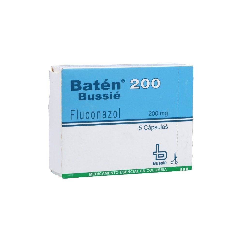 Baten 200 mg Cápsulas x5 | Cruz Verde
