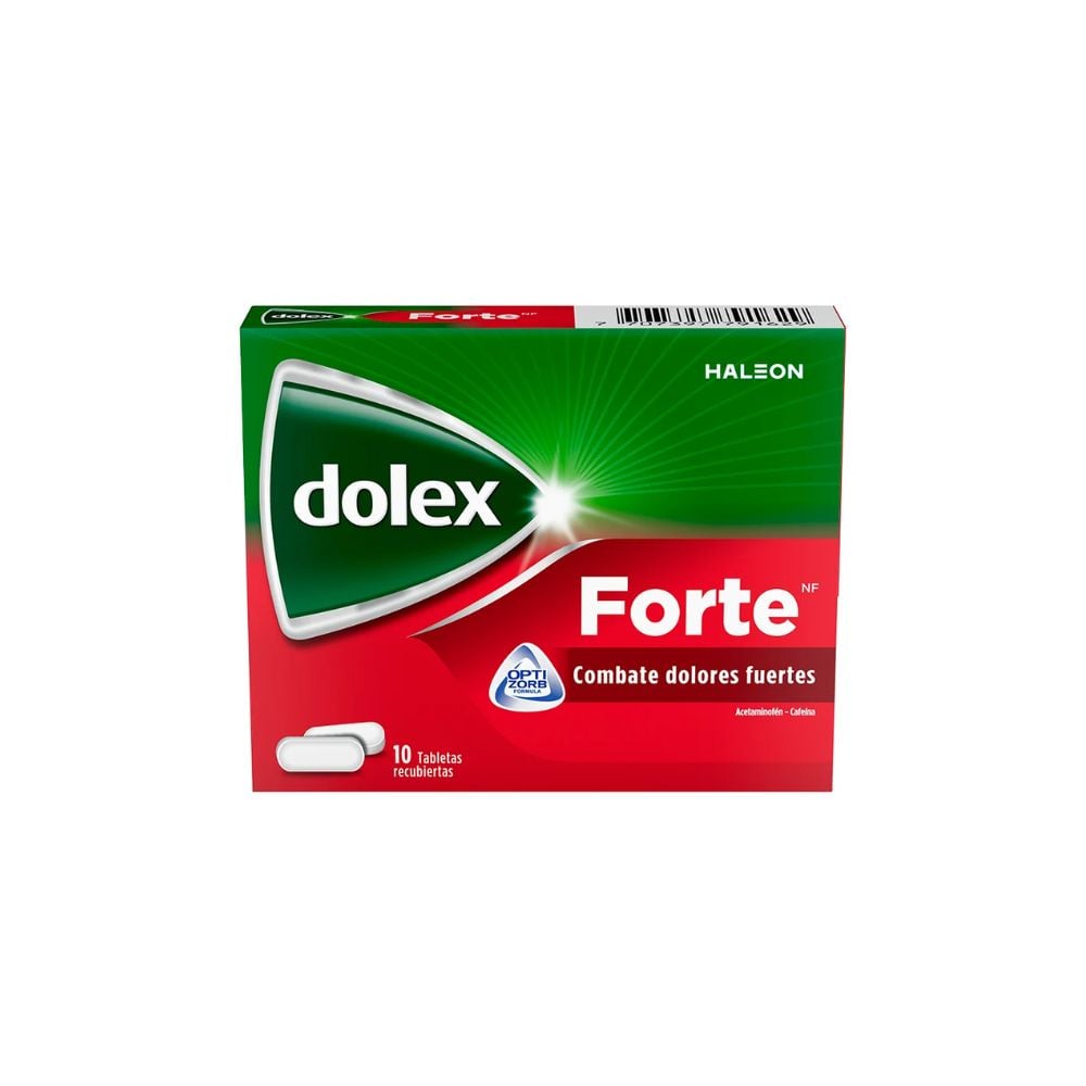 Dolex Forte Nf (500+65)Mg TabletasRecubiertas Caja X 10