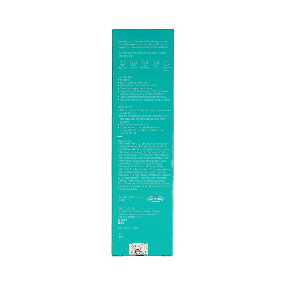 Protector Solar Gel Repair SolOr Tubo X 100Gr Spf40 Los expertos en