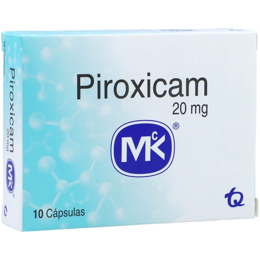Piroxicam 20Mg Capsula Caja X 10 Capsulas | Cruz Verde