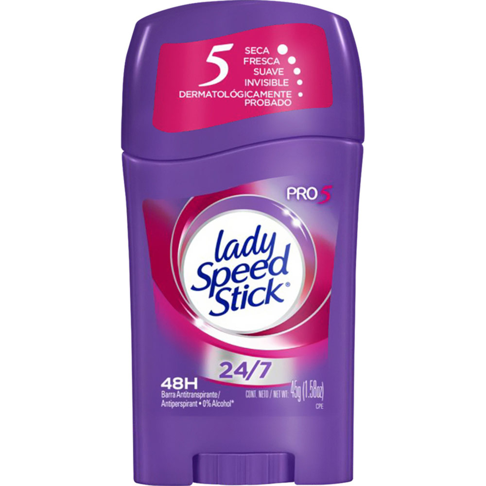 Desodorante Lady Speed Styck Pro 5 Barra X 45 g Los expertos en