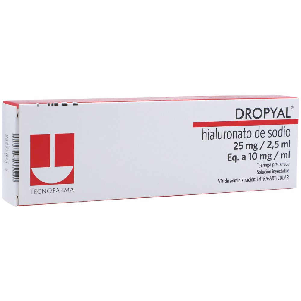 Dropyal Solución Inyectable 25 mg / 2,5 ml | Cruz Verde | Cruz Verde