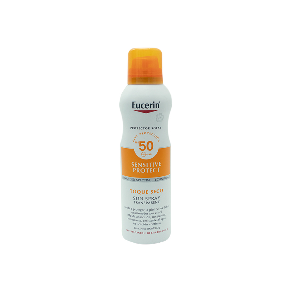 Protector Solar Sun Spray Eucerin Fco X 200Ml Sensitive Protect Fps 50