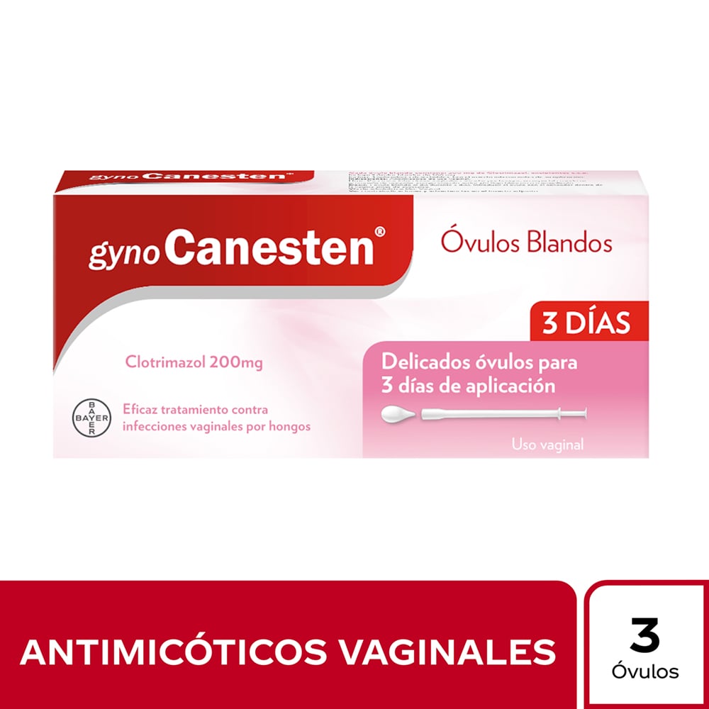 Gyno Canesten Óvulos Blandos 200Mg Caja X 3 Los expertos en ahorro