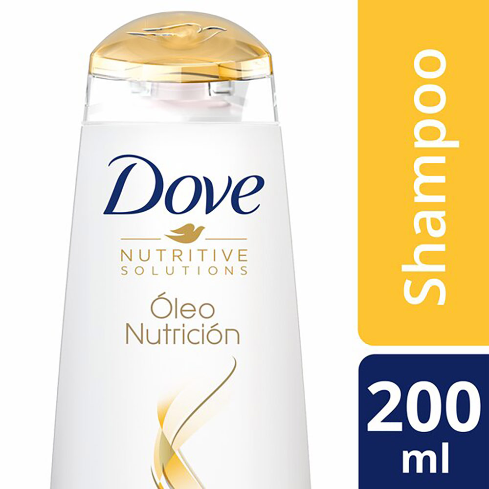 Shampoo Oleo Nutrición Dove Frasco X 200mL Los expertos en ahorro