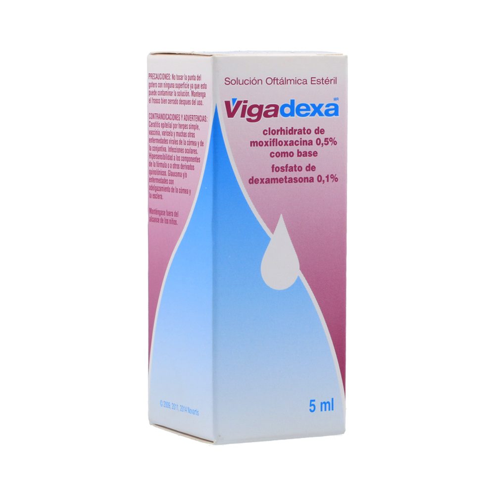 Vigadexa Solución Oftálmica Estéril Frasco X 5mL