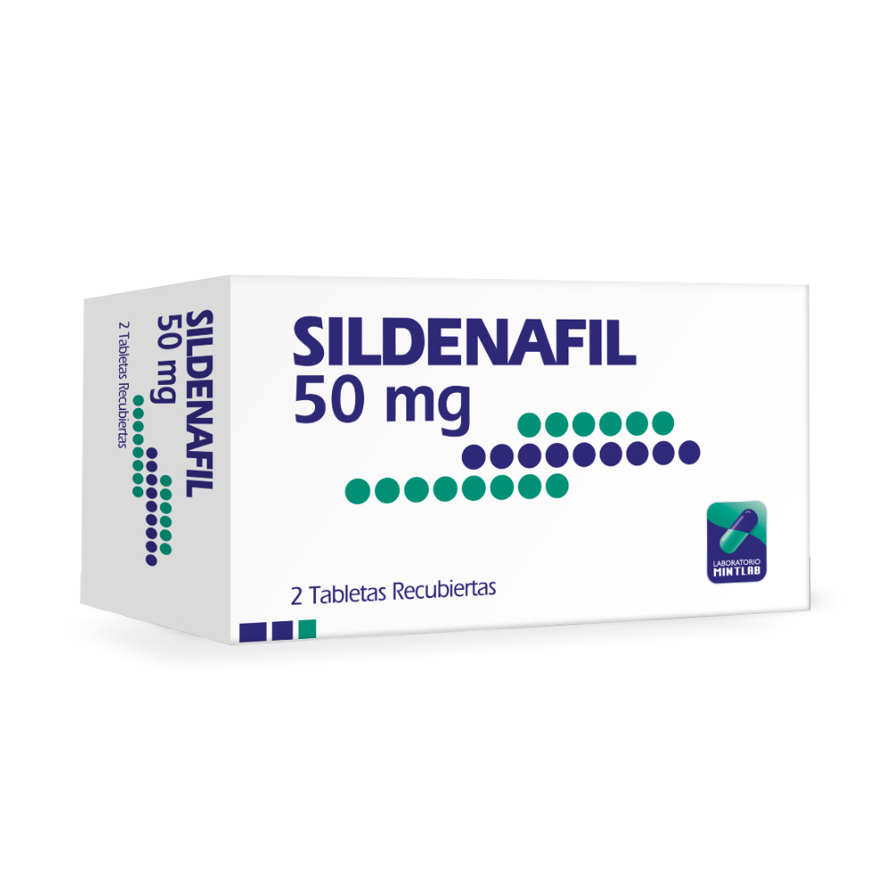 Sildenafil 50mg Caja X 2 Tabletas Recubiertas Los Expertos En Ahorro