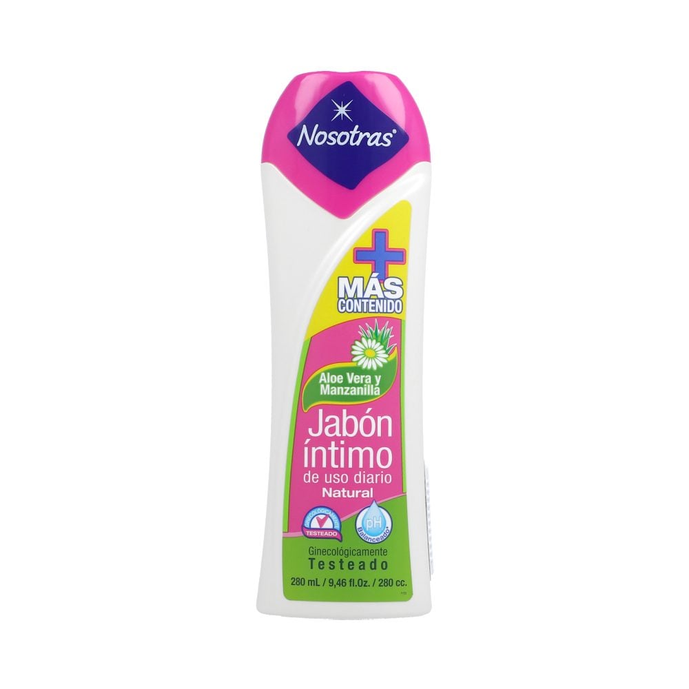 Nosotras Jabon Intimo De Uso Diario Natural Tarro X 280 Ml Los Expertos En Ahorro Cruz Verde 1059