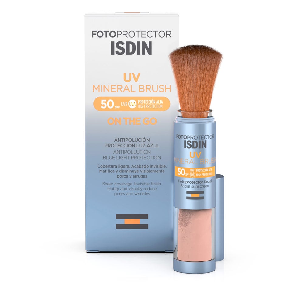 Fotoprotector Isdin Polvo Uv Mineral Brush Spf50+ Frasco X 2Gr Los