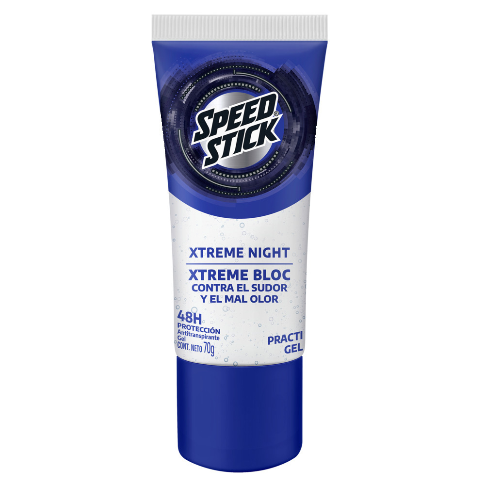 Desodorante Practi Gel Speed Stick Xtreme Night 48H Tubo X 70Gr Los