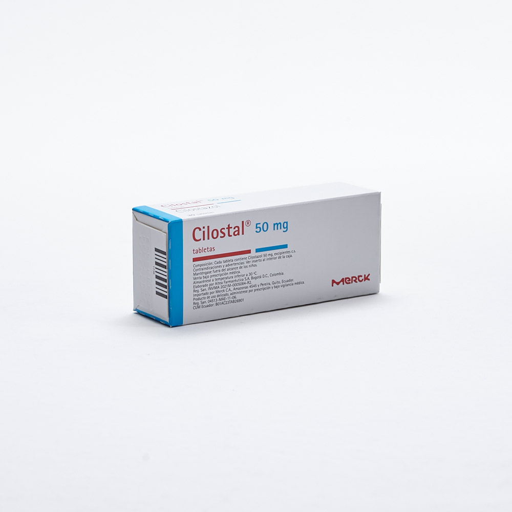 Cilostal Tabletas 50Mg Caja X 30 | Los expertos en ahorro Cruz Verde ...