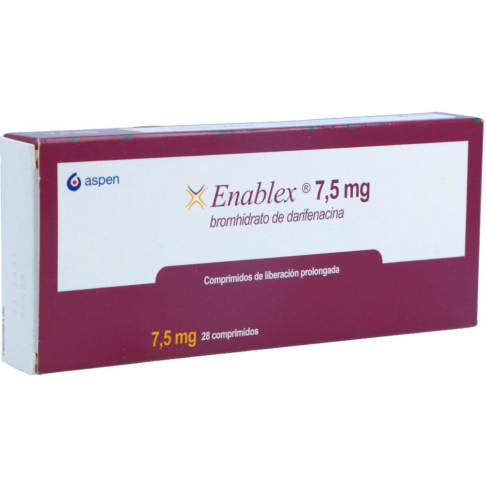 Enablex 7.5Mg Caja X 28 Tabletas Liberación Prolongada Los expertos