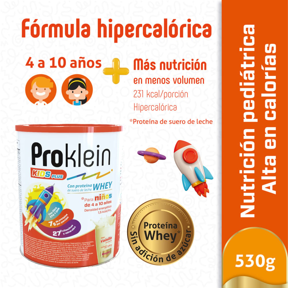 Proklein Color Proklein Kids Plus Ninos De 4 A 10 Años Tar X 530Gr Vainilla | Cruz Verde