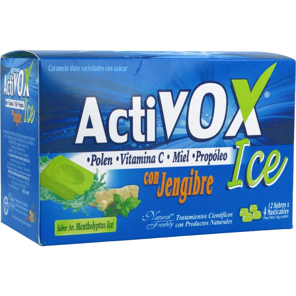 Activox Patillas Masticables - Sobre Individual | Cruz Verde