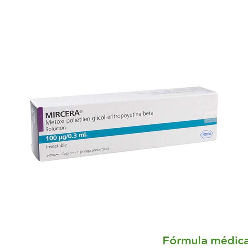 Mircera Recormon Mircera 100mcg/0.3ml | Cruz Verde