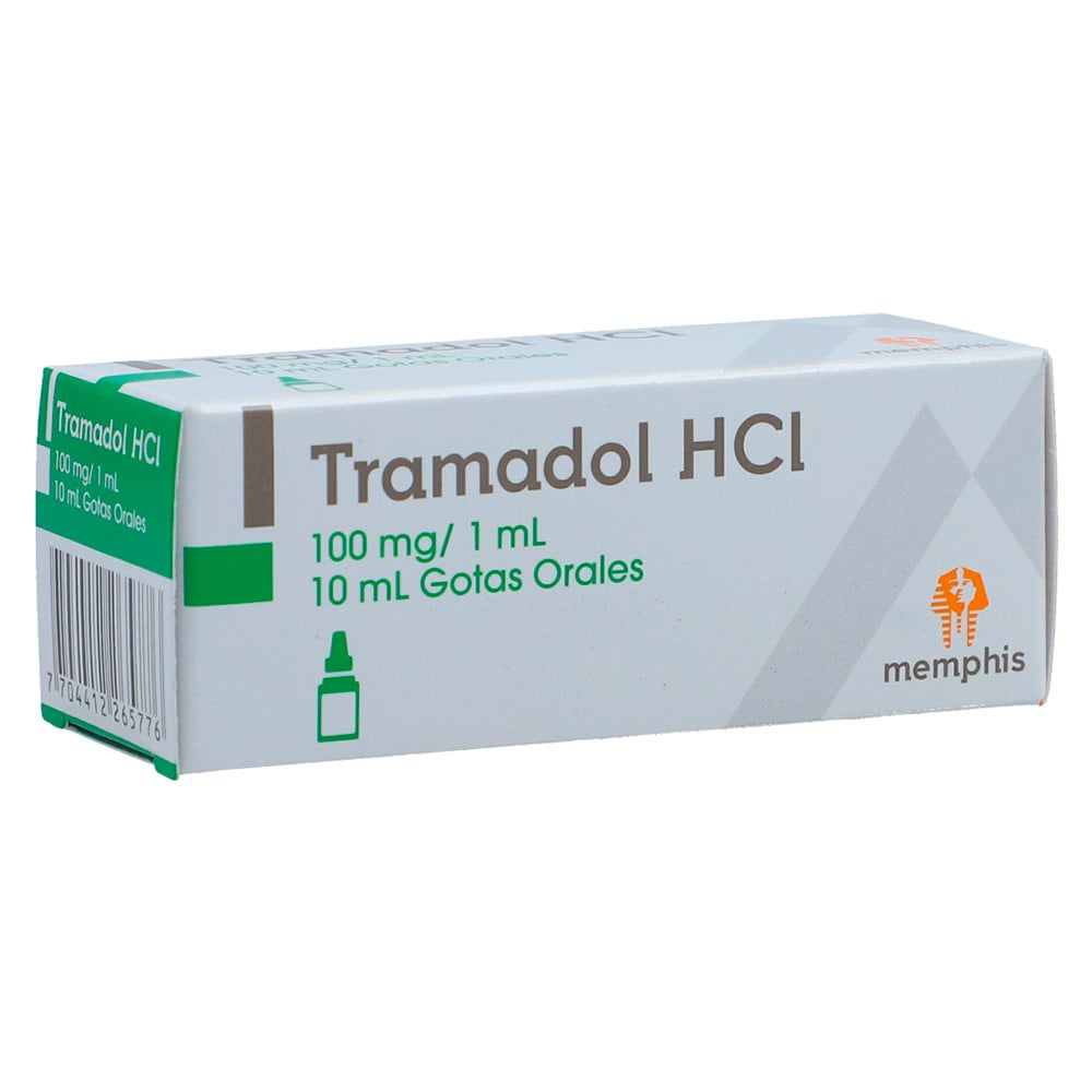 Tramadol Solución Oral 100 mg / ml 10 ml Cruz Verde