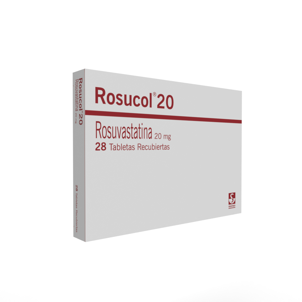Rosucol 20Mg Tabletas Recubiertas Caja X 28 | Cruz Verde