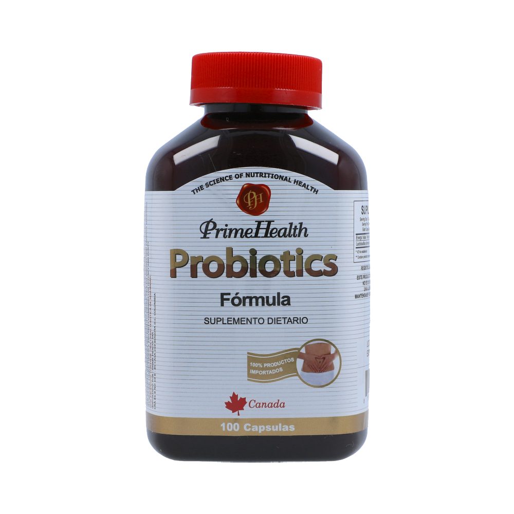 Probiotics Formula Capsulas Frasco X 100 Los expertos en ahorro Cruz