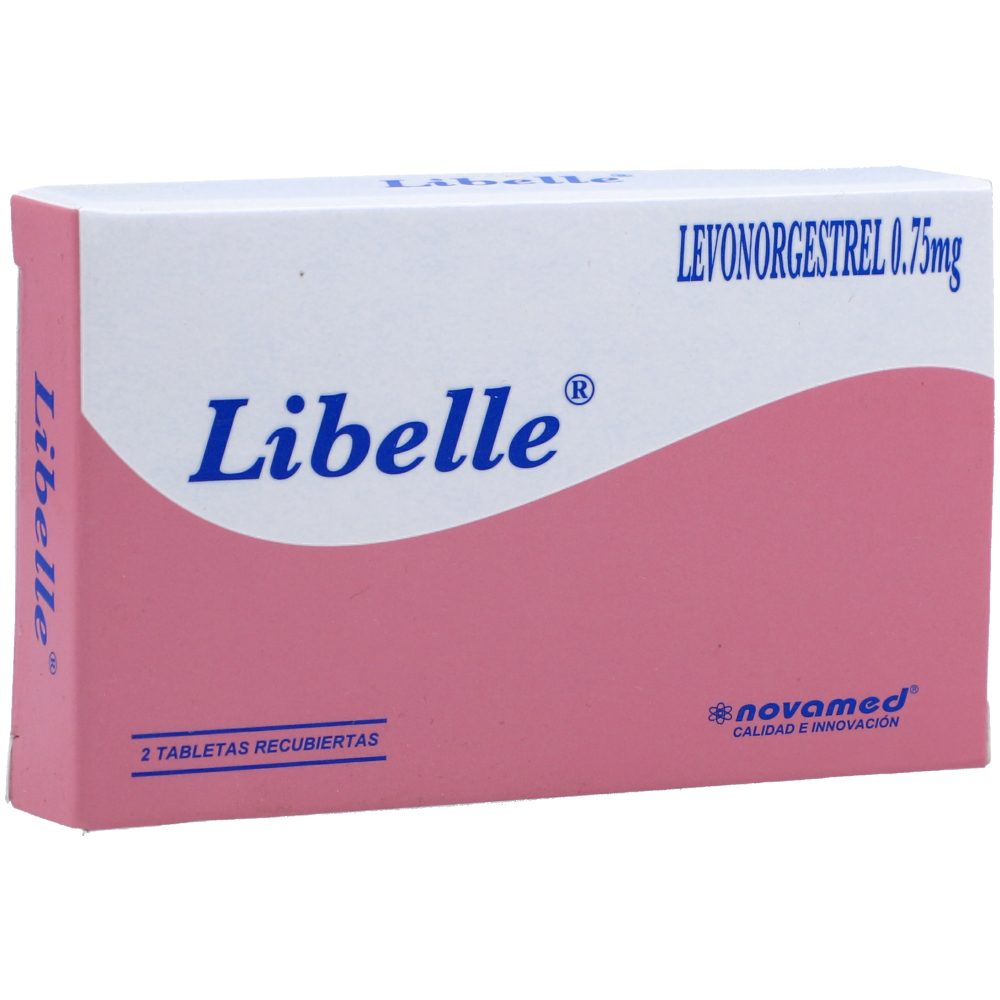 Libelle 0.75Mg Caja X 2 Tabletas Recubiertas