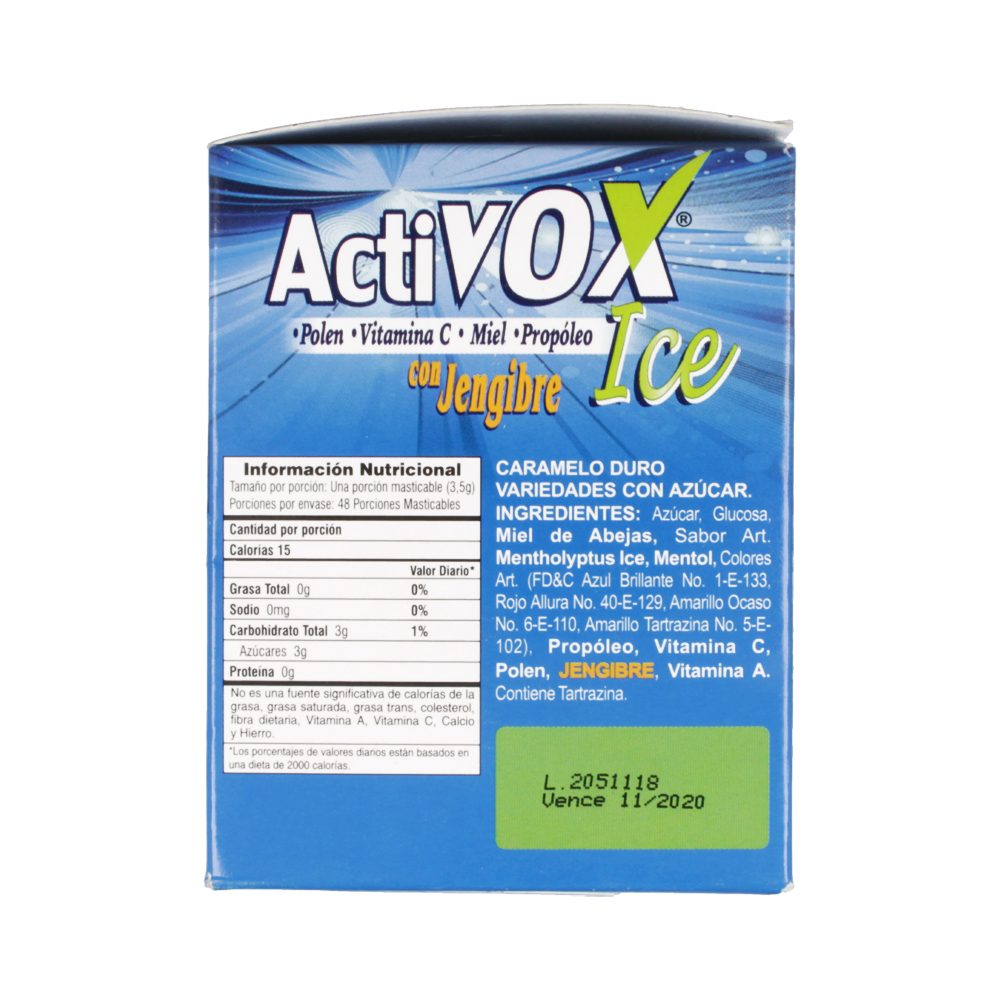 Activox Patillas Masticables - Sobre Individual | Los expertos en ...