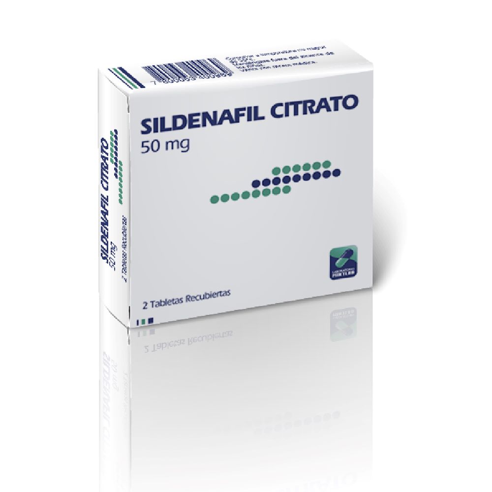 Sildenafil 50mg x 2 tabletas masticable