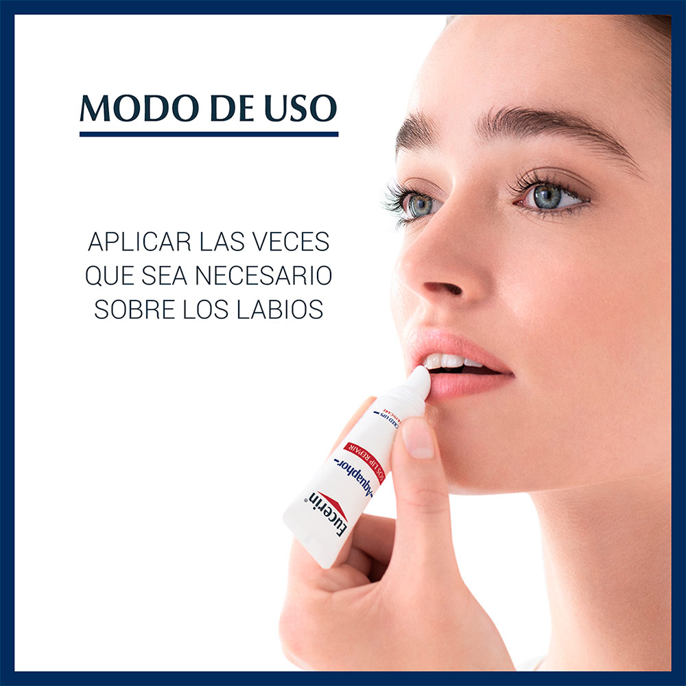Aquaphor Reparación De Labios Eucerin Tubo X 10mL Los expertos en