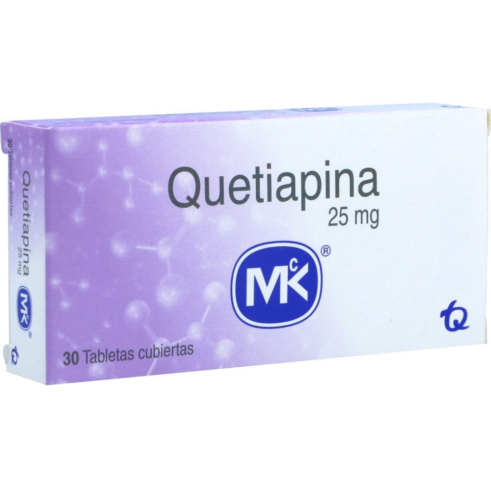 Quetiapina 25Mg Tableta Recubierta Caja X 30 Tabletas Los expertos en
